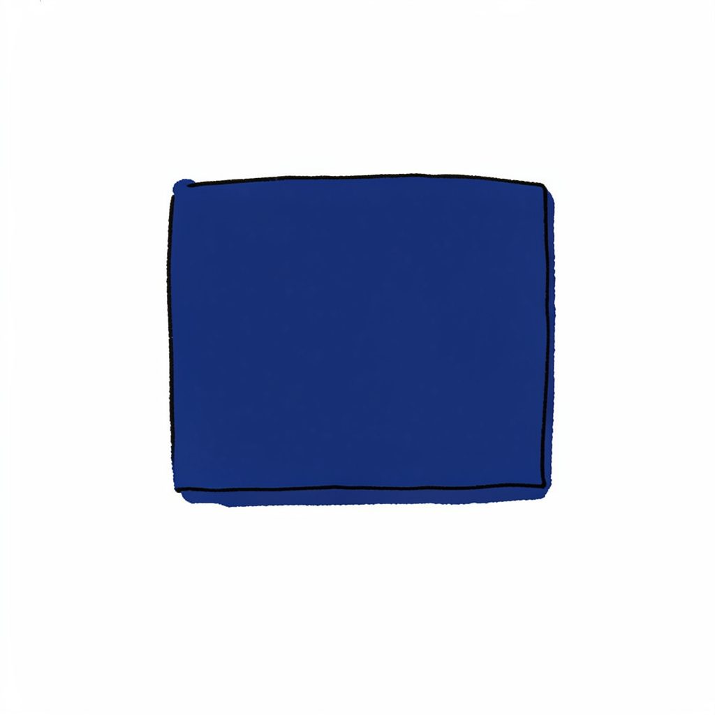 Hand-drawn ink illustration of an open journal with soft pen lines in warm cream and navy